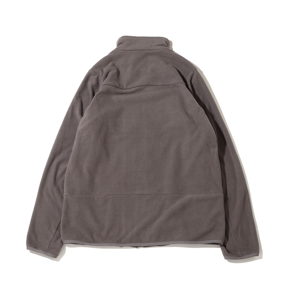 snow peak Grid Fleece Jacket Grey 22FA-Iの画像