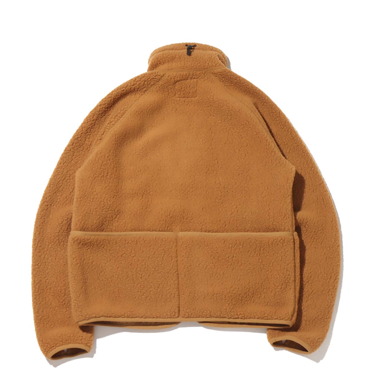 snow peak Thermal Boa Fleece Jacket Brown 23FA-Iの画像