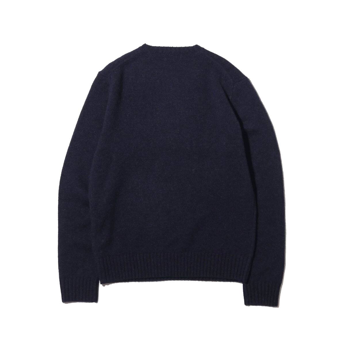 POLO RALPH LAUREN DENIM BEAR-LONG SLEEVE-SWEATER NAVY 18HO-Iの画像