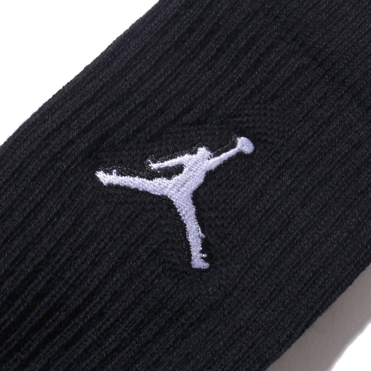 JORDAN BRAND U J EVERYDAY MAX CREW 3PR BLACK/BLACK/BLACK 22SU-Iの画像