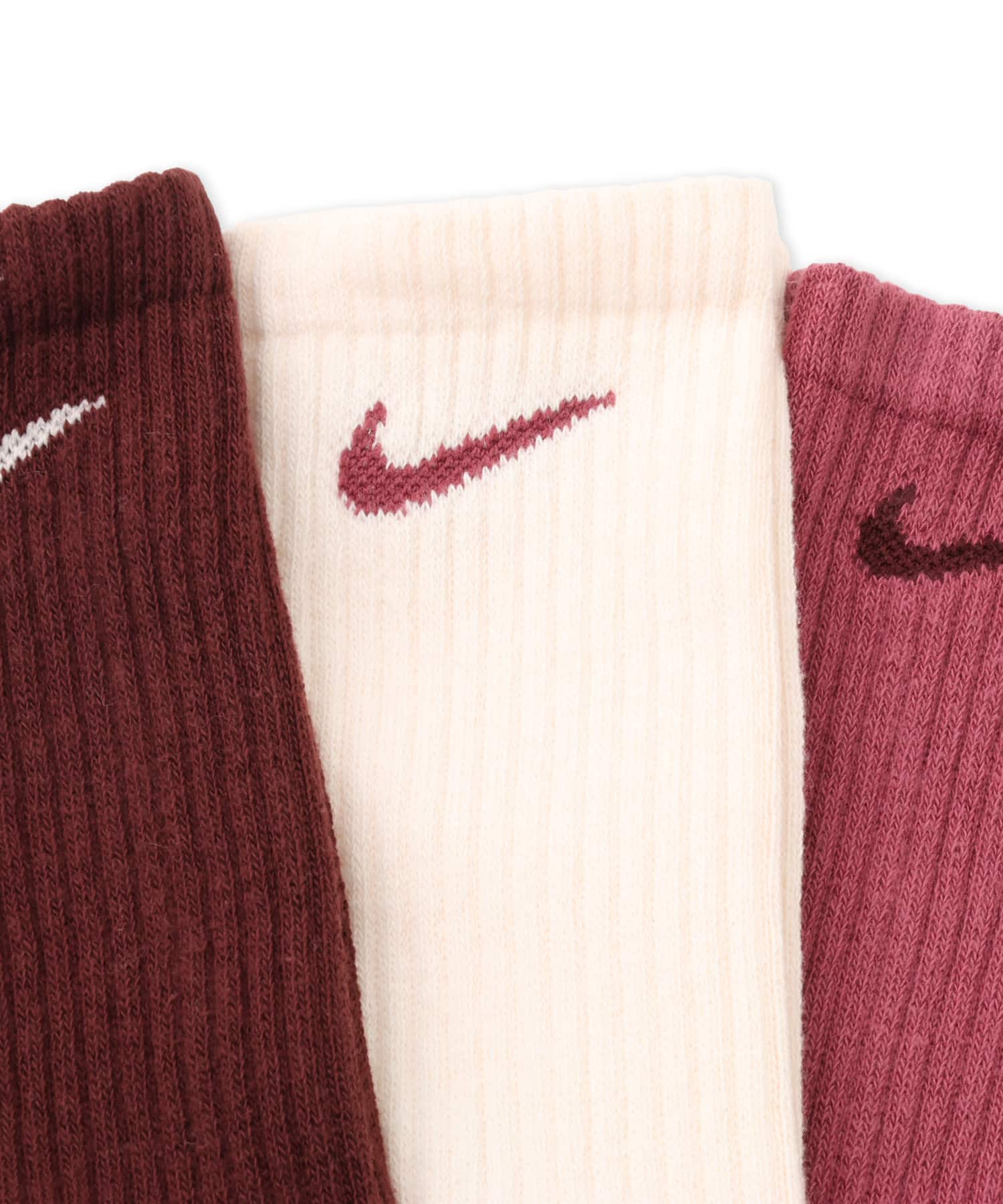 NIKE U NK EVERYDAY CSH CRW 3PR 132 PINKの画像
