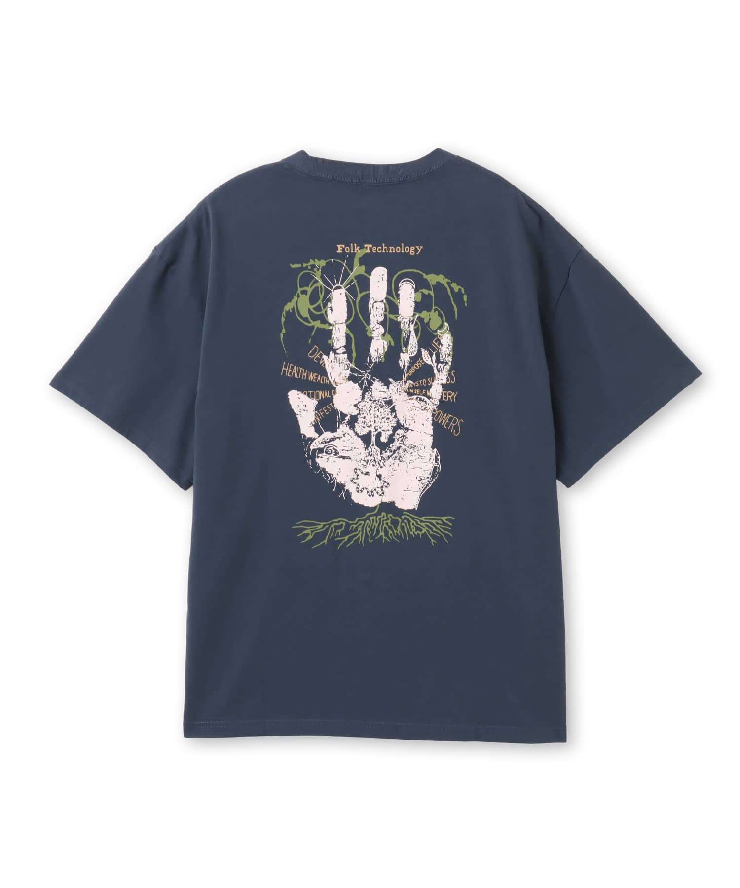 BRAIN DEAD EARTH DEFENSE T-SHIRT SLATEの画像