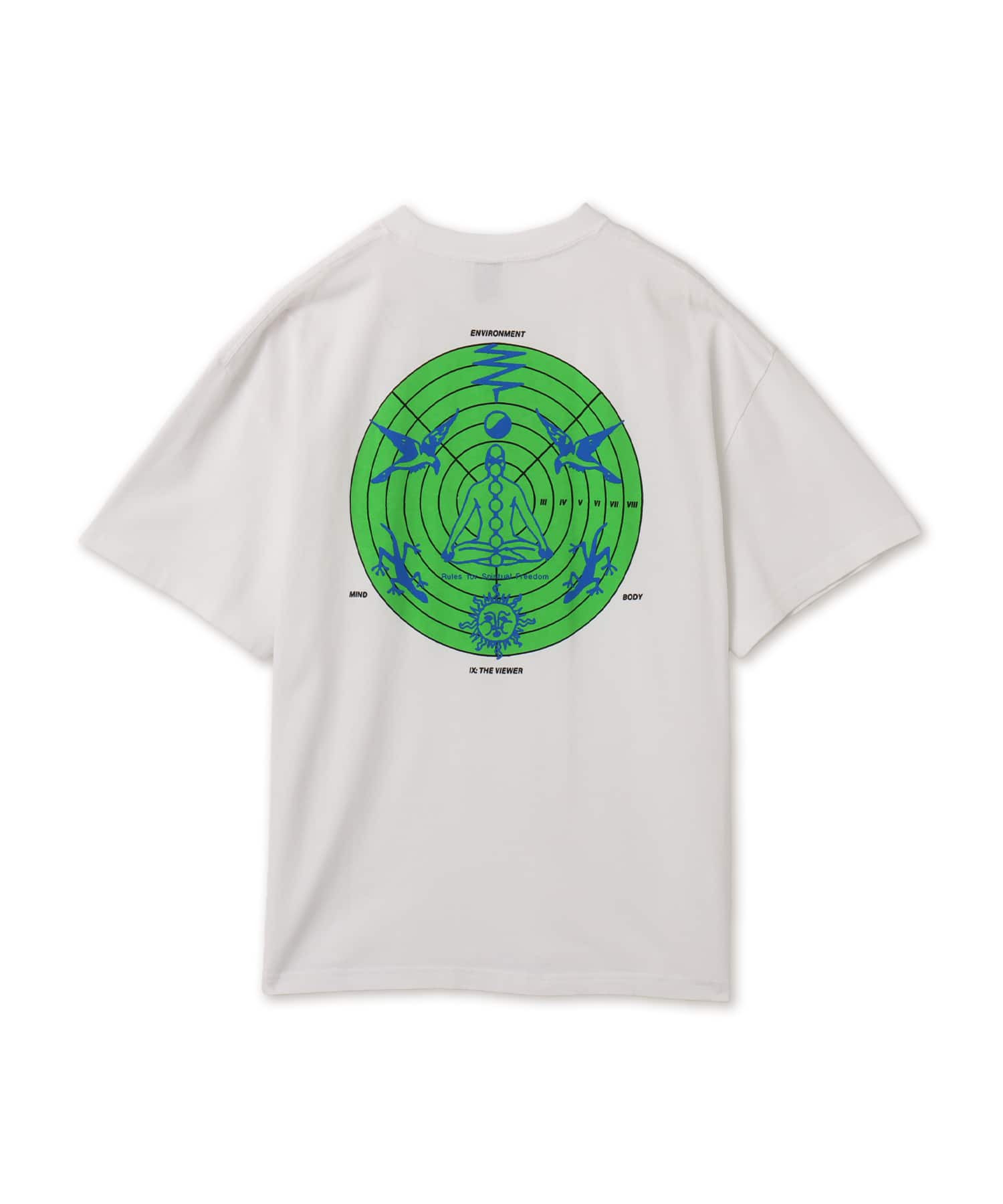 BRAIN DEAD ANCIENT WAYS T-SHIRT WHITEの画像