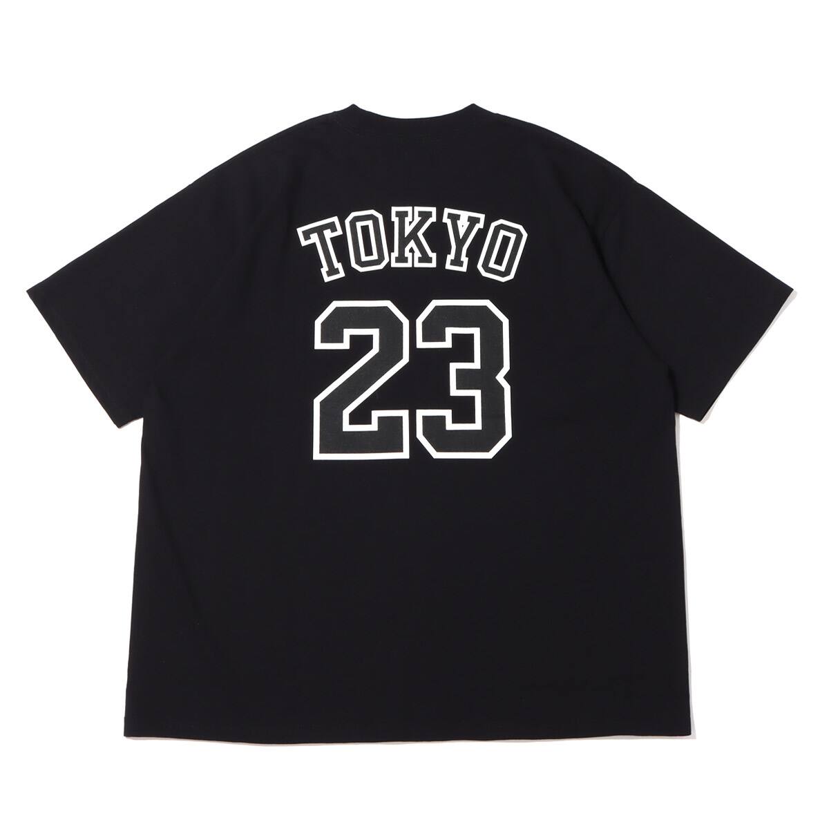 TOKYO 23 LOGO TEE BLACK 21FA-I