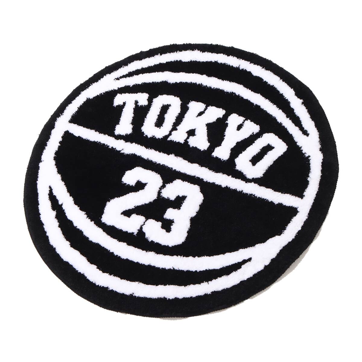 TOKYO 23 FLOOR MAT BLACK/WHITE 21FW-Iの画像