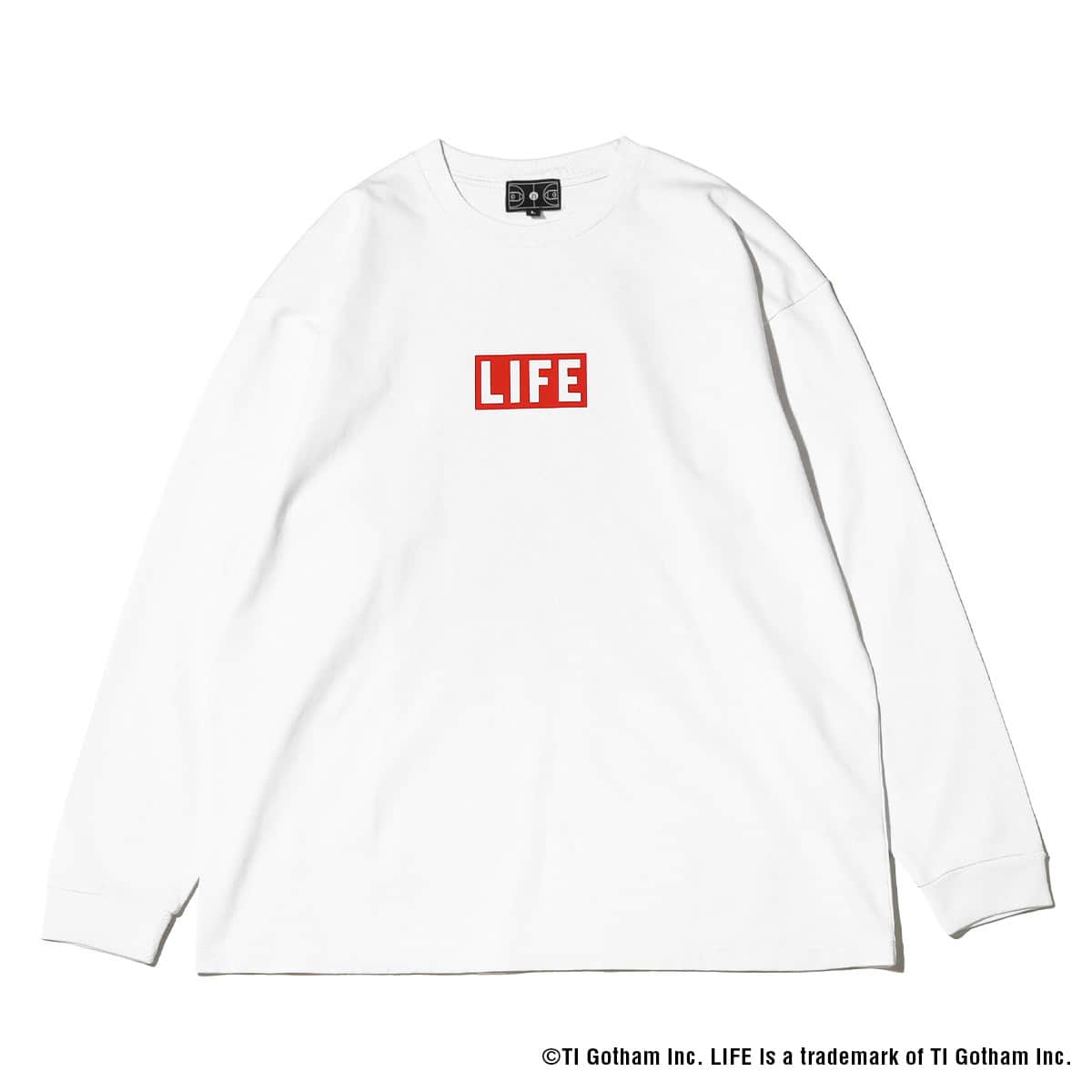 TOKYO 23 x LIFE magazine PHOTO LS TEE TYPE1 WHITE 22FW-I