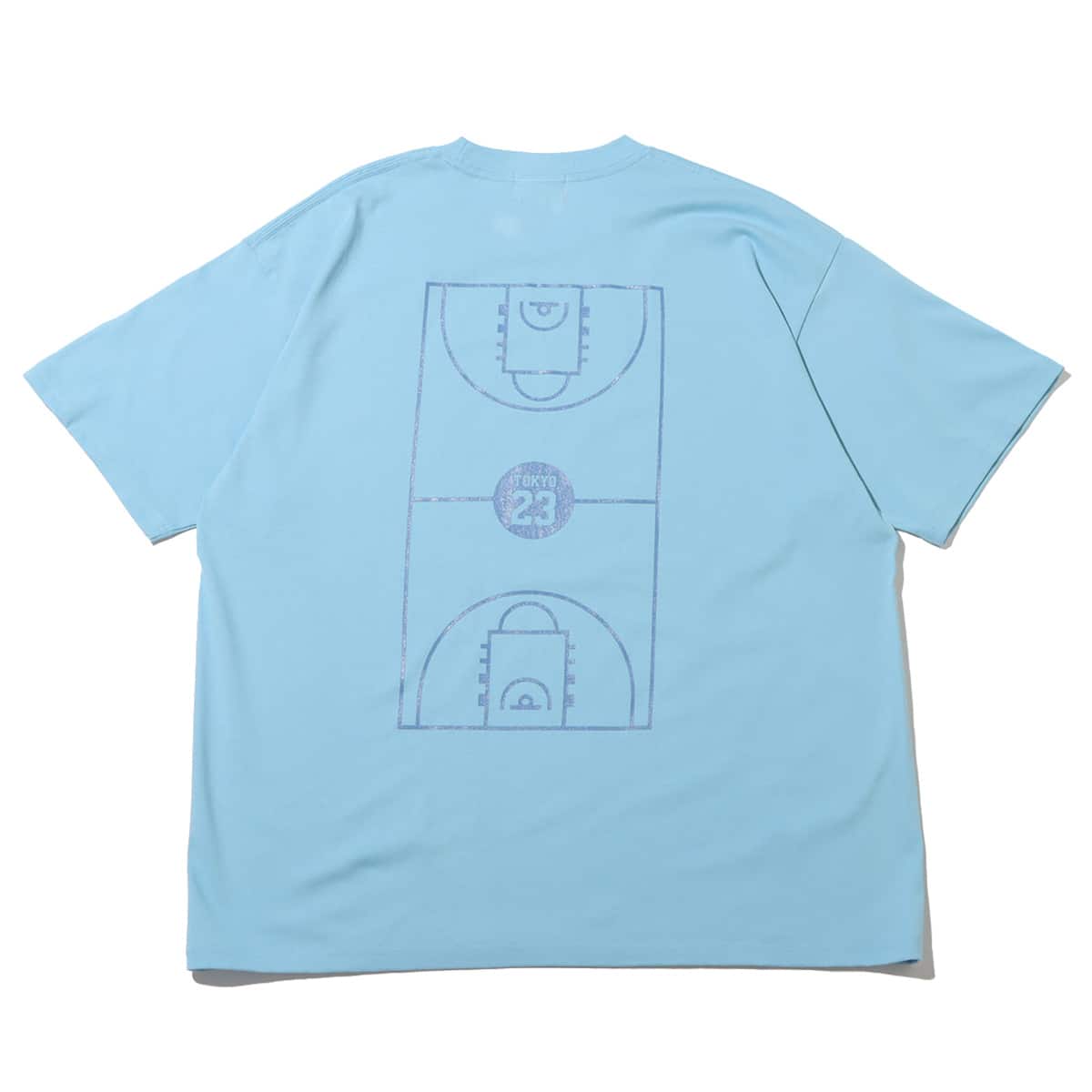 TOKYO 23 FULL COURT TEE -SNK- SKY BLUE 23SS-Sの画像