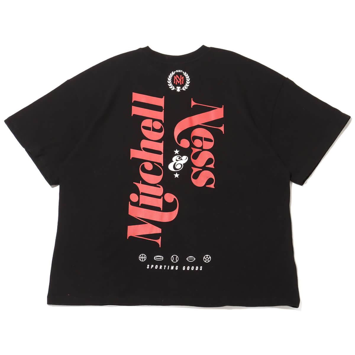Mitchell & Ness BRANDED HERITAGE PREMIUM TEE BLACK 24SS-Iの画像