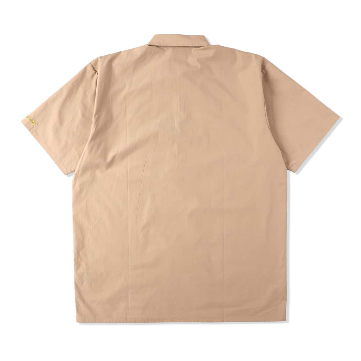 THUMPERS TEAM HALF ZIP SHIRT CREAM 21SU-Iの画像