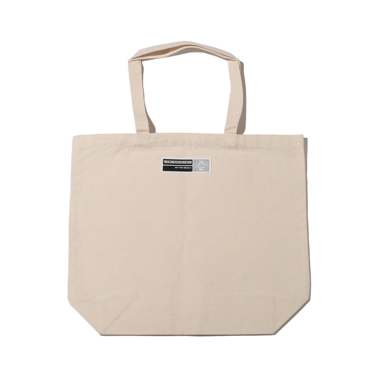 THE NETWORK BUSINESS x WOOD BRED TOTE BAG NATURAL 22SU-I