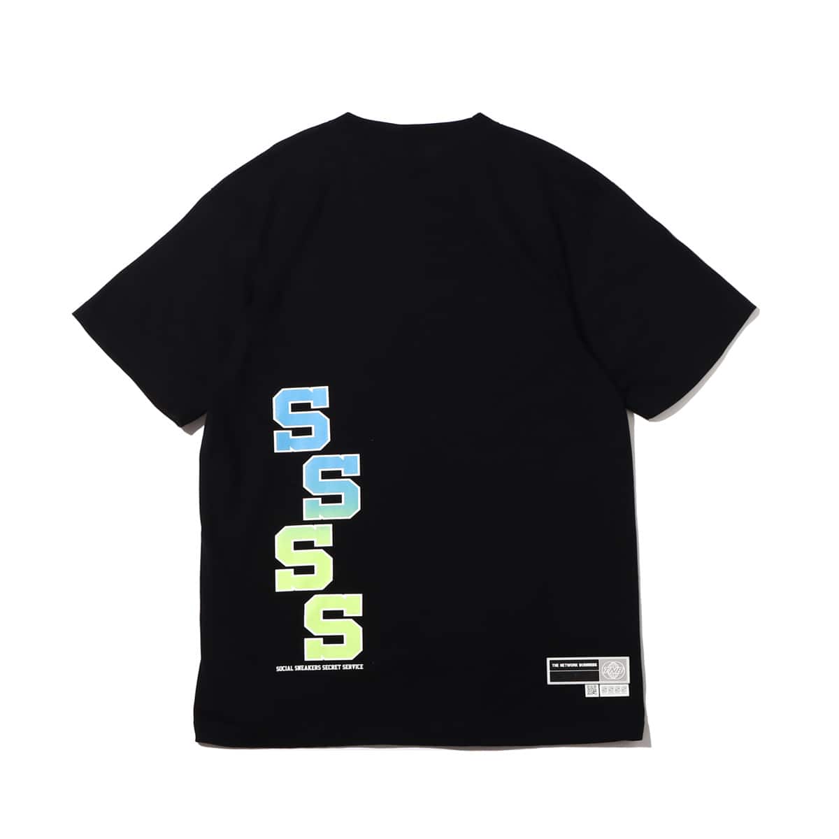 THE NETWORK BUSINESS LEMON VENOM AND AURORA TEE BLACKの画像