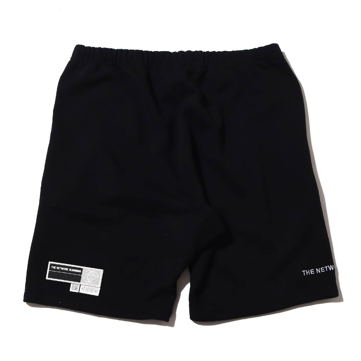 THE NETWORK BUSINESS TN LOGO SWEAT SHORT PANTS BLACK 22SU-I