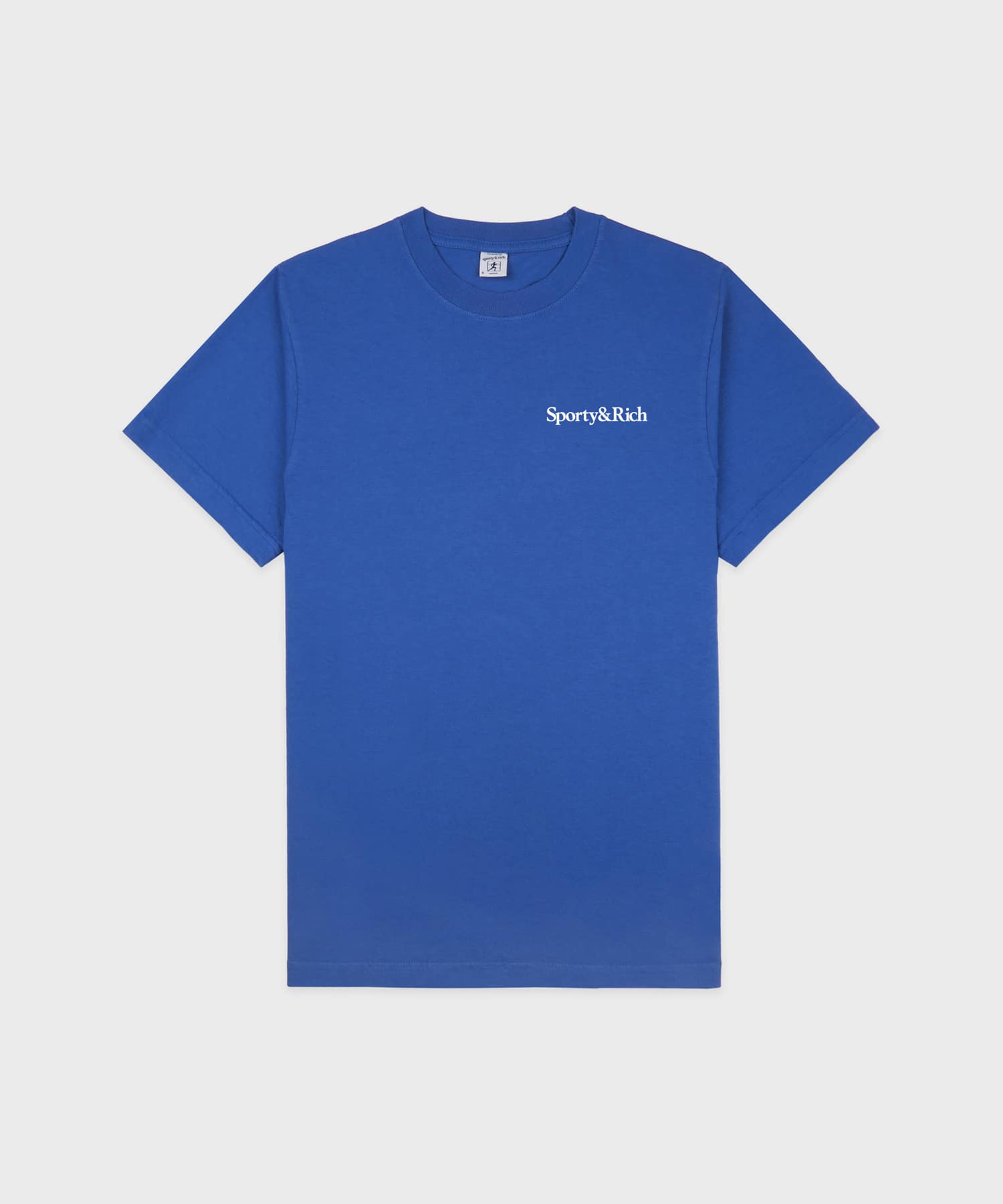 SPORTY＆RICH Health is Wealth T-Shirt Paris Blueの画像
