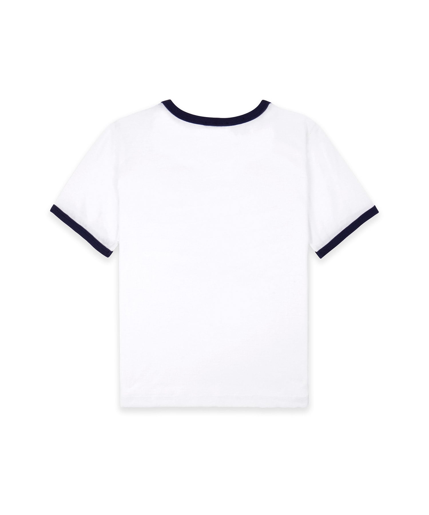 SPORTY＆RICH California Emblem Ringer Tee Whiteの画像