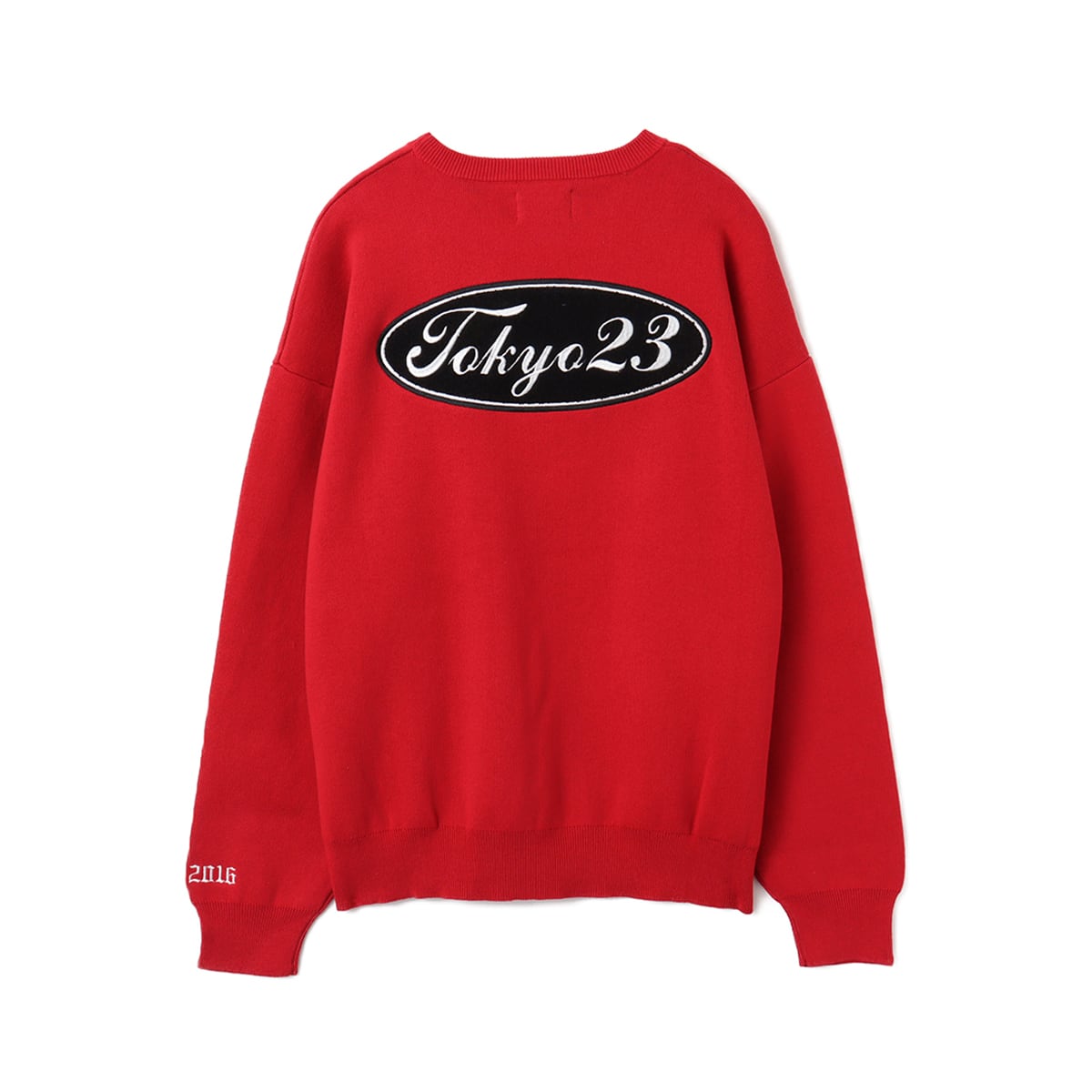 TOKYO 23 Emblem Sweater REDの画像