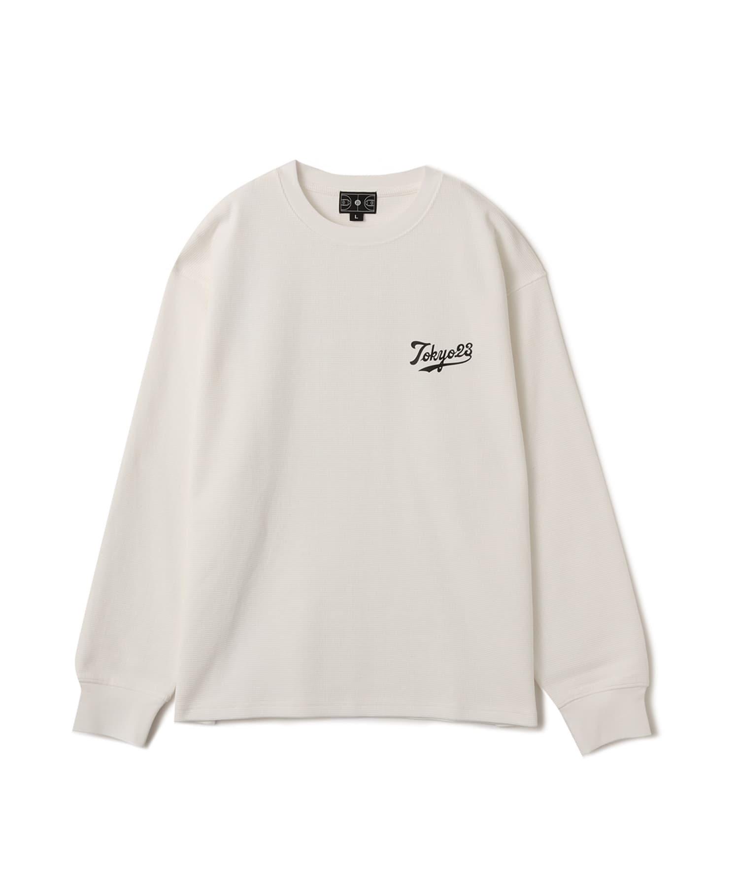 TOKYO 23 Thermal LS T-shirt WHITEの画像