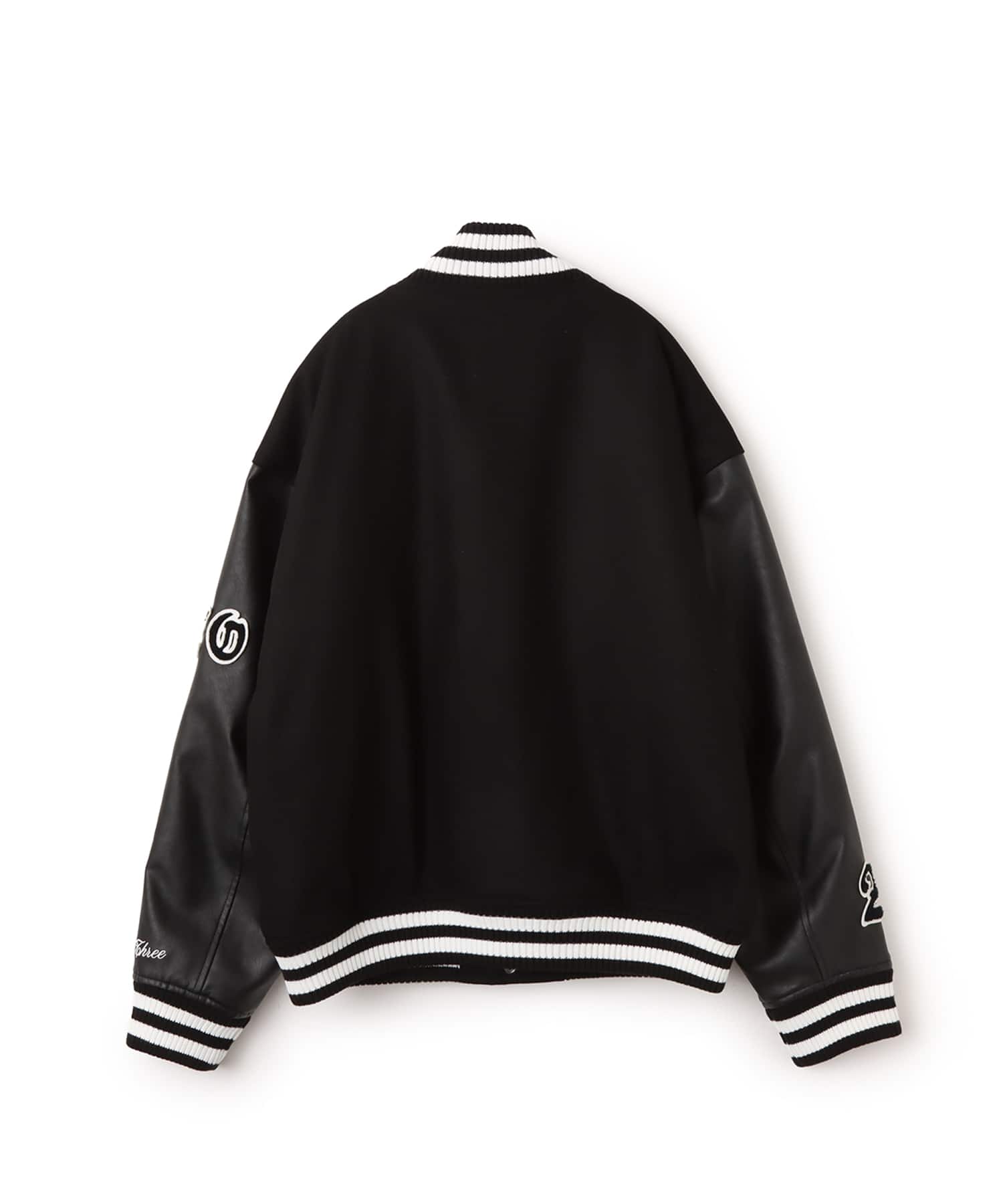 TOKYO 23 Varsity Jacket BLACKの画像