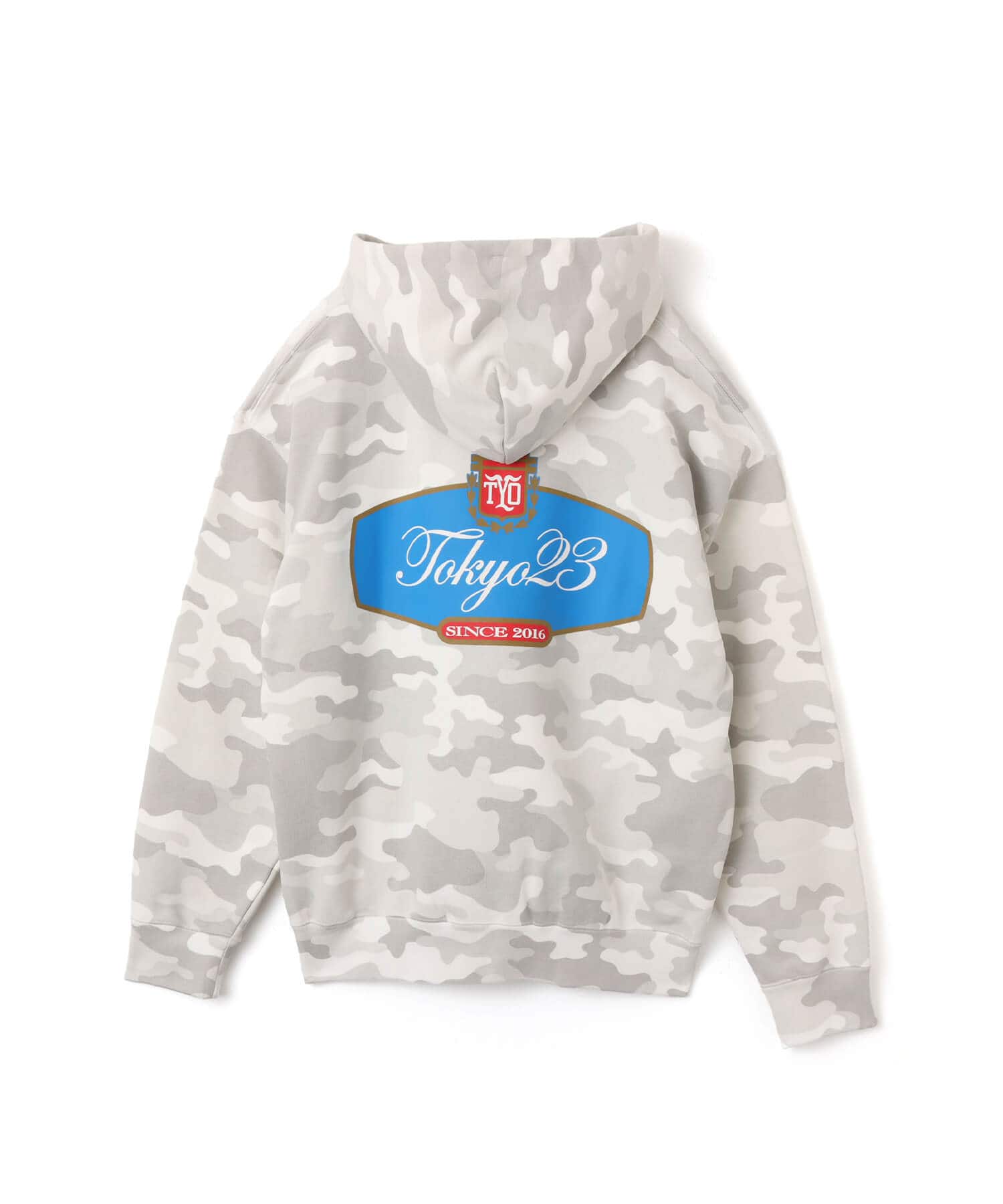 TOKYO 23 Emblem Hooded Sweatshirt CAMOUFLAGEの画像