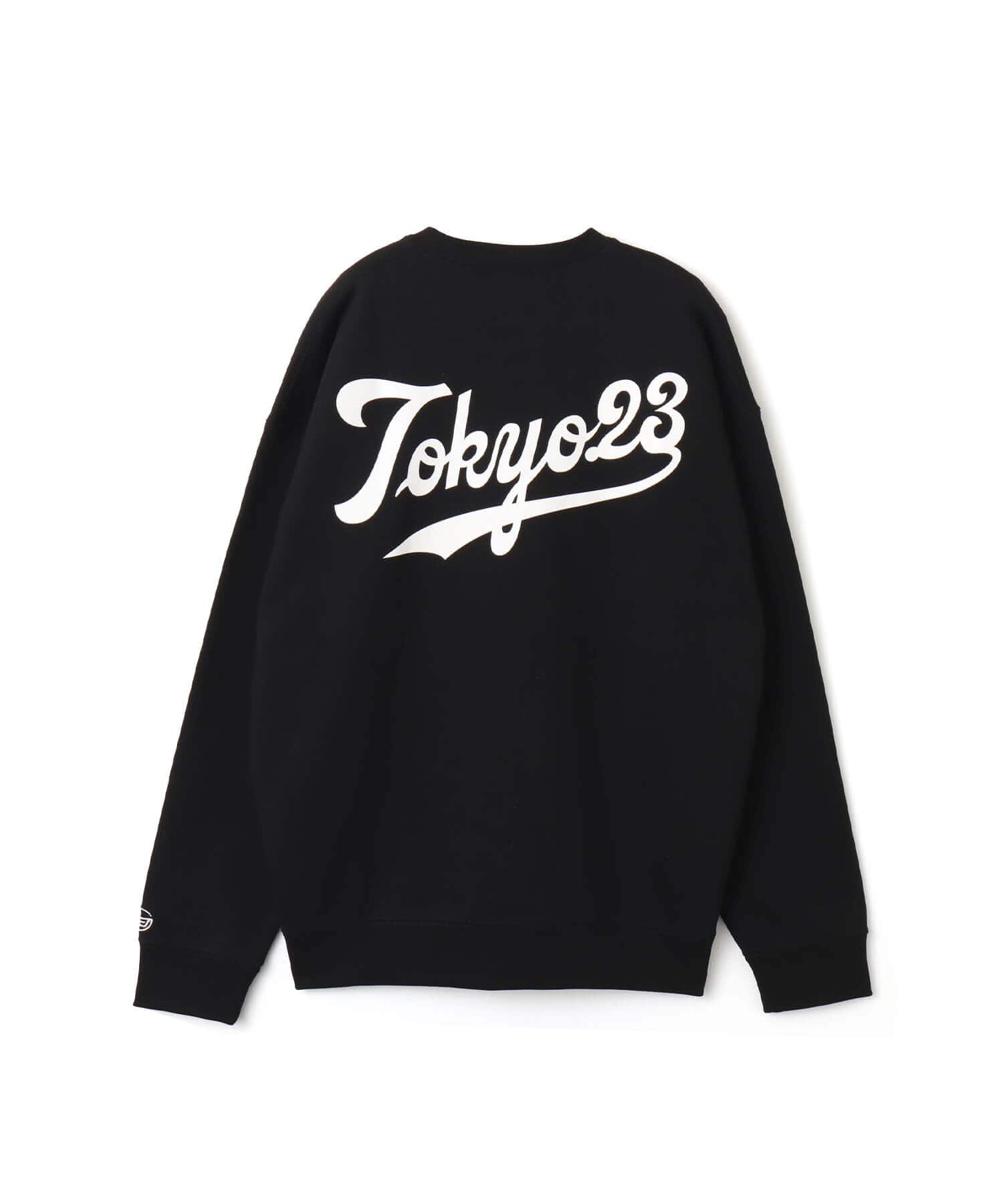 TOKYO 23 Script Logo Sweatshirt BLACKの画像