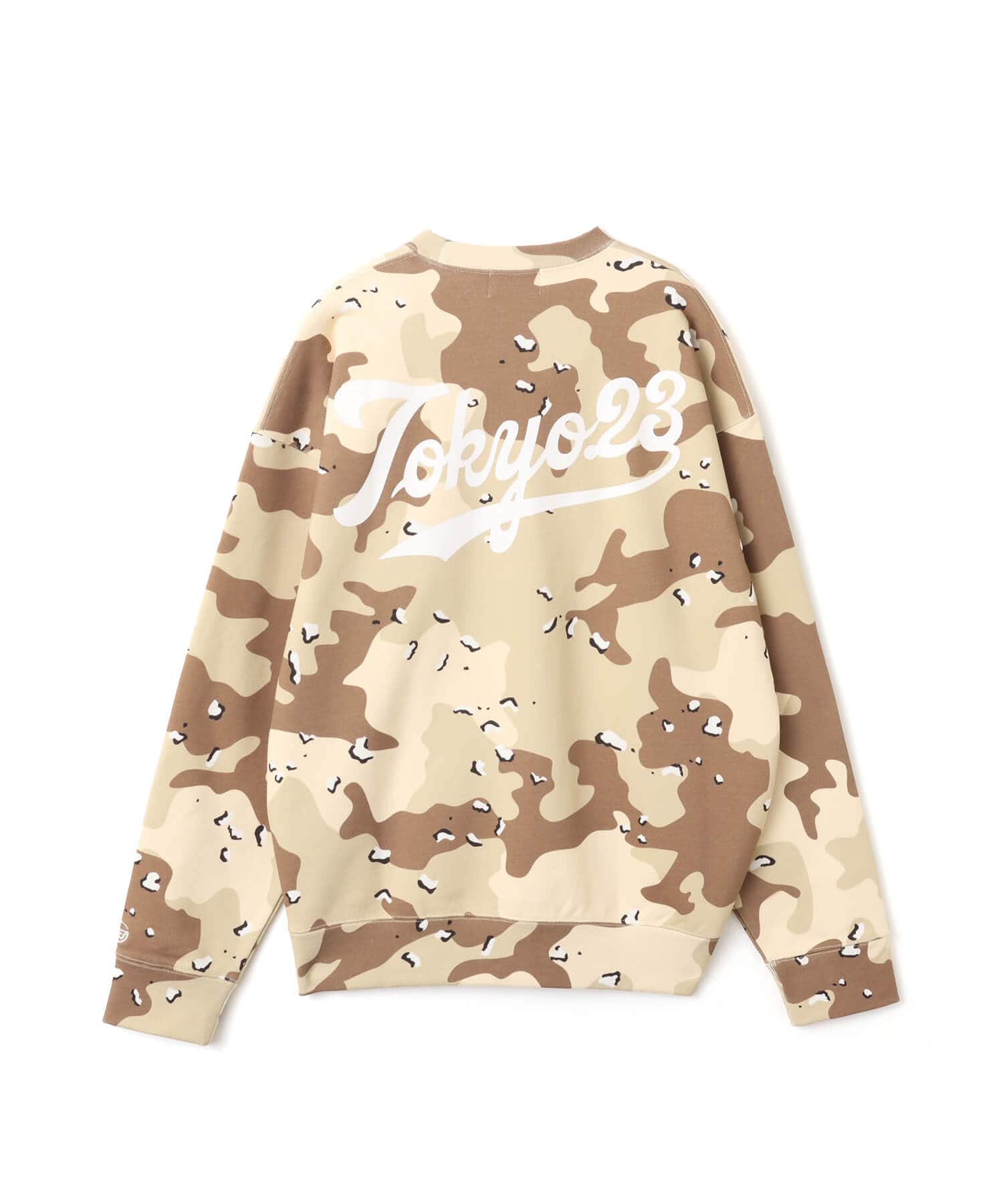 TOKYO 23 Script Logo Sweatshirt DESERT CAMOUFLAGEの画像