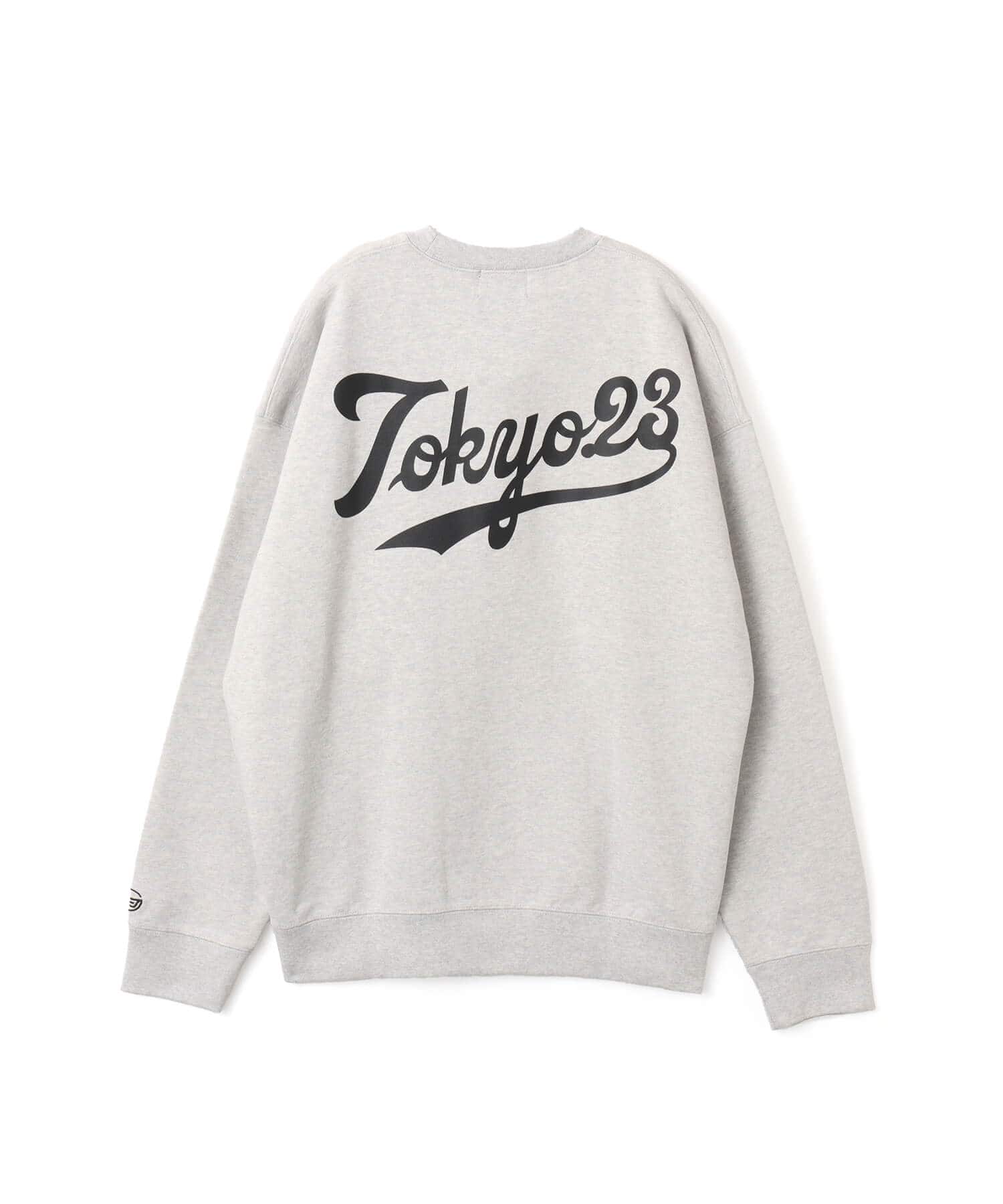 TOKYO 23 Script Logo Sweatshirt GRAYの画像