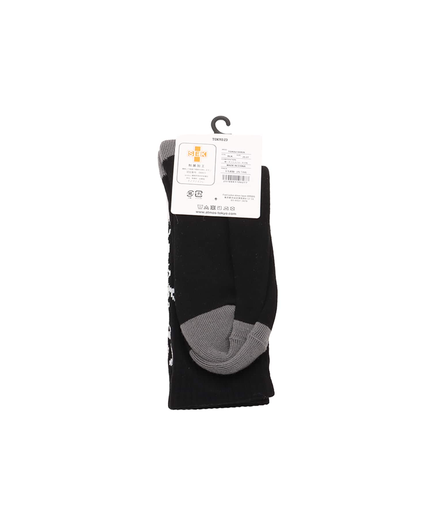 TOKYO 23 GAME SOCKS BLACKの画像