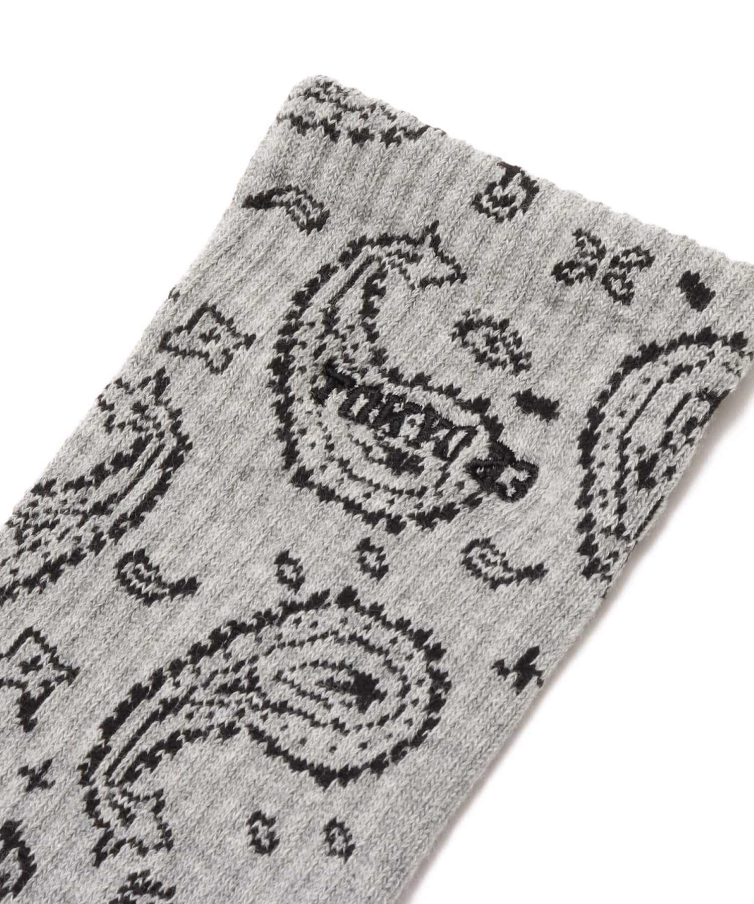 TOKYO 23 Paisley Socks GRAYの画像