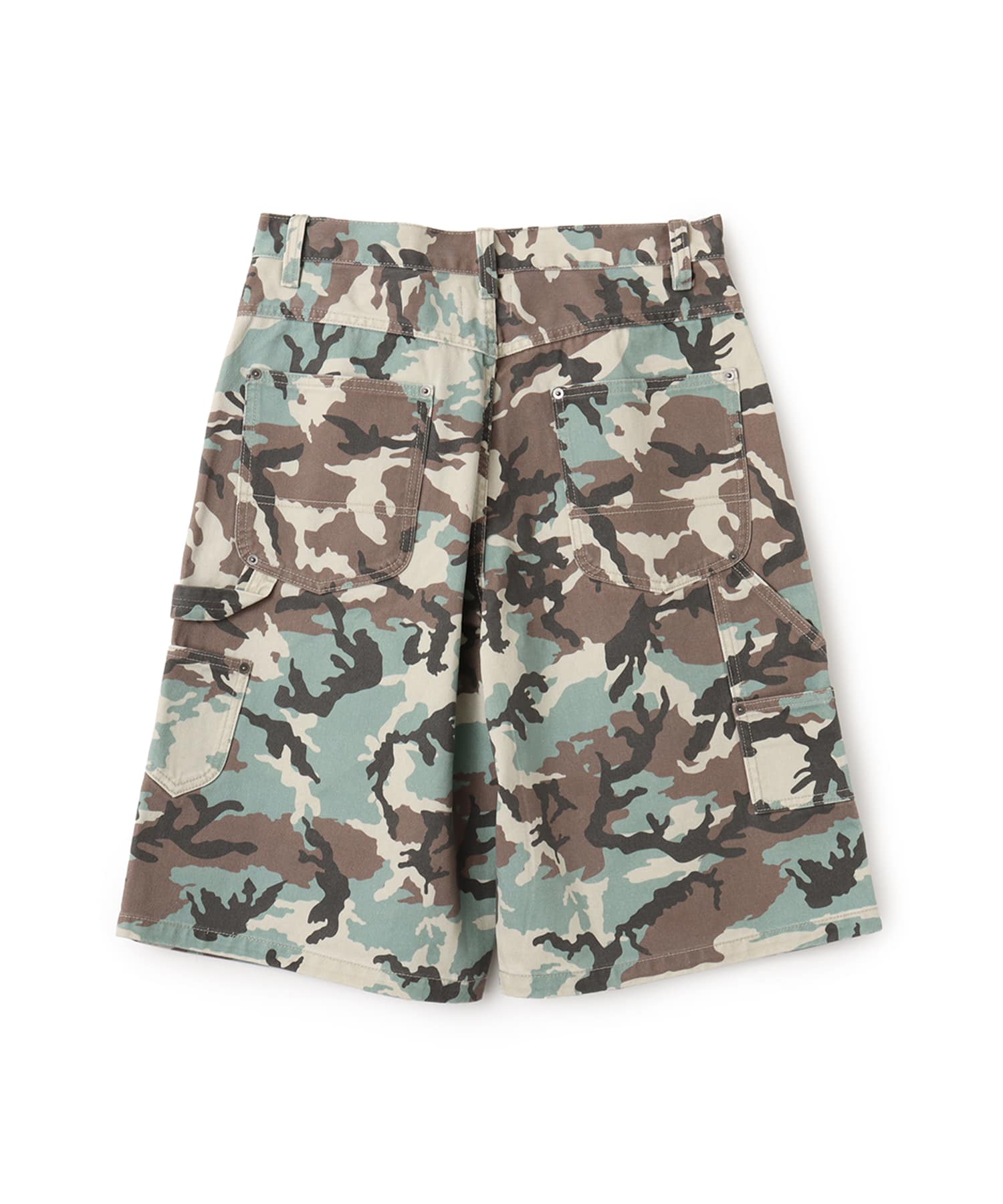 TOKYO 23 DOUBLE KNEE SHORT PANTS CAMOUFLAGE（トウキョウ23