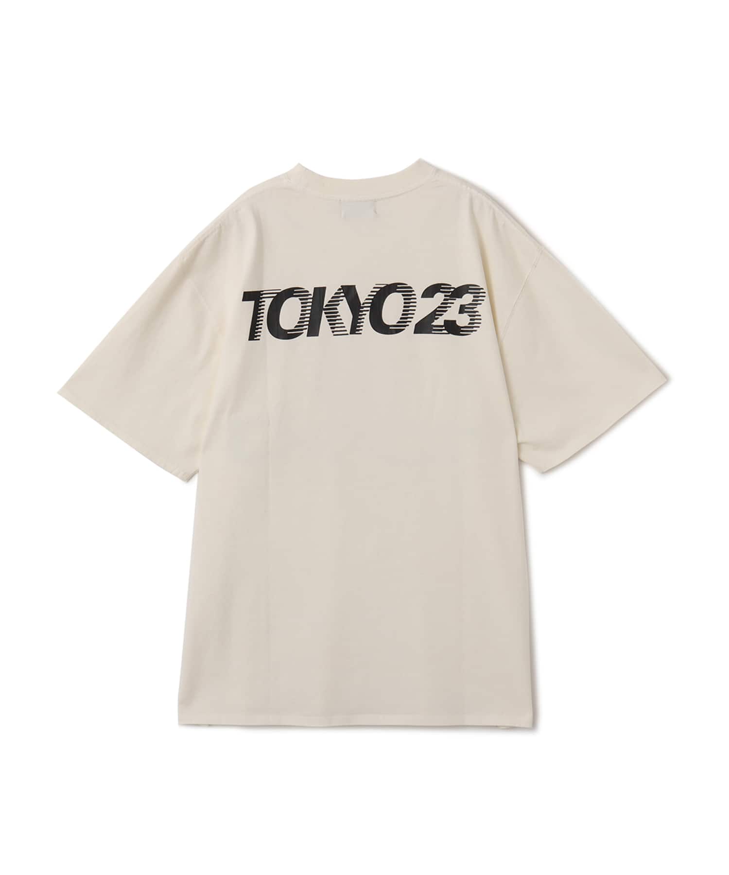 TOKYO 23 Racing Print T-shirt WHITE（トウキョウ 23