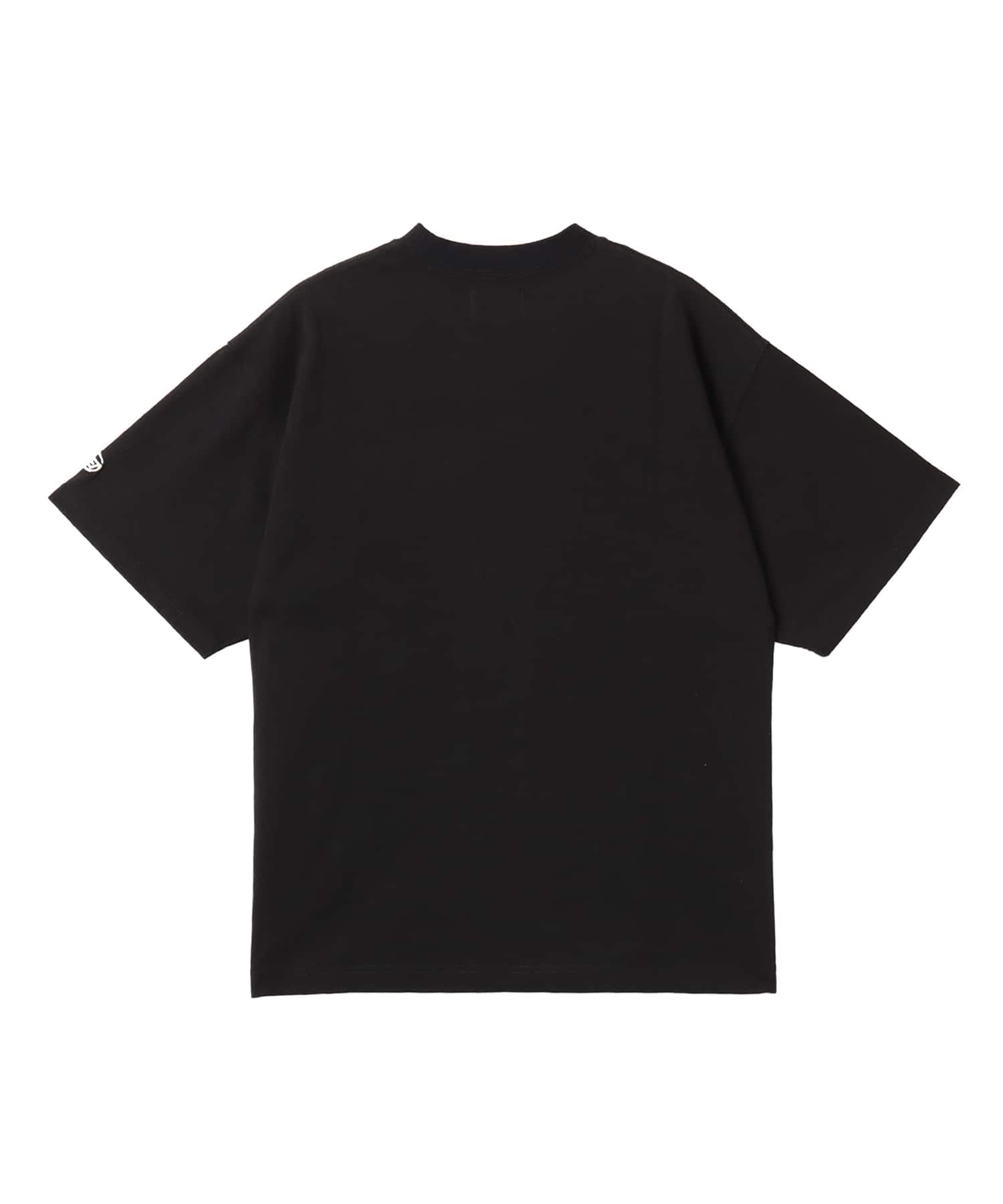 TOKYO 23 Embroidery Simple Logo T-shirt BLACKの画像