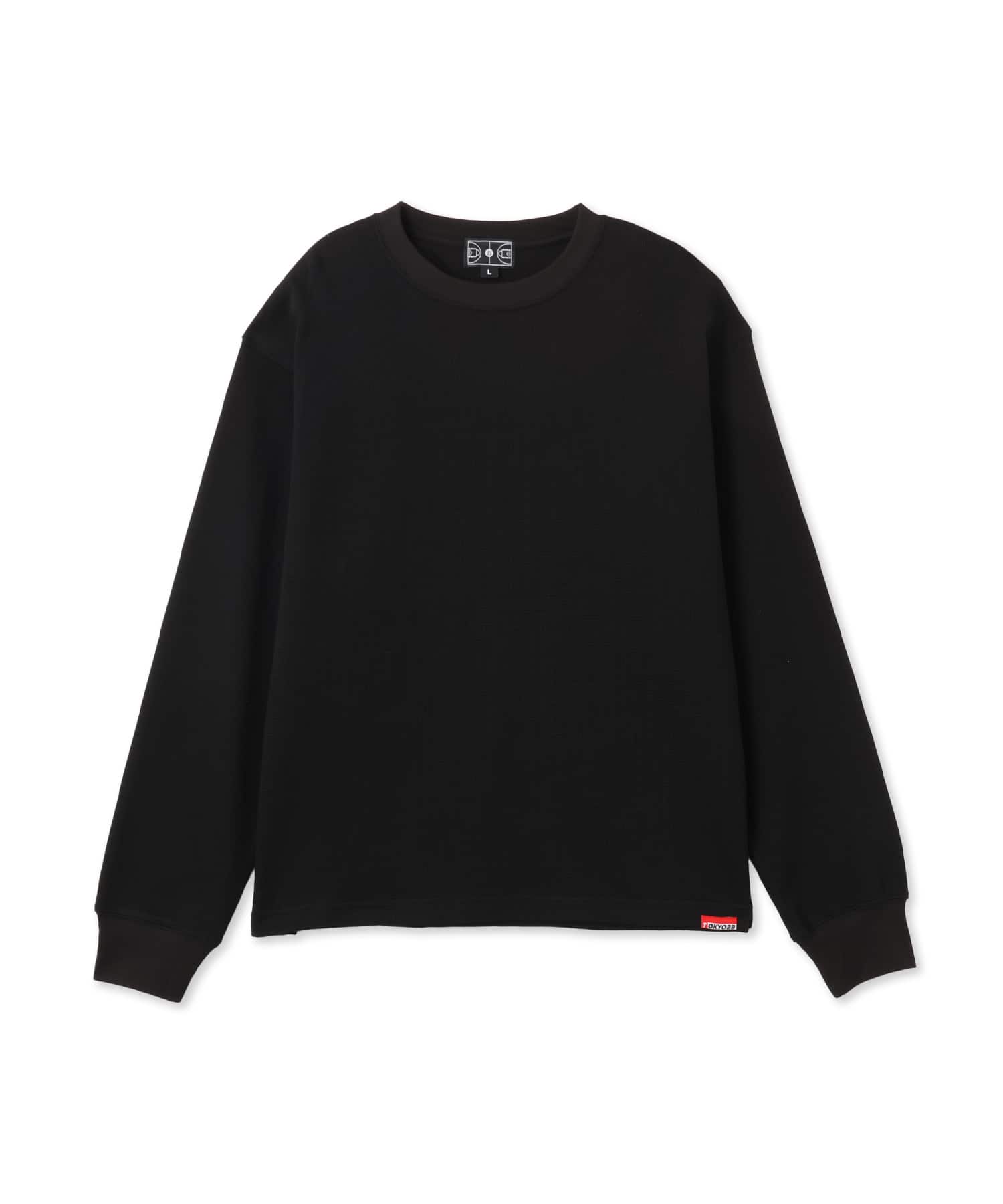 TOKYO 23 Waffle L/S T-shirt BLACKの画像