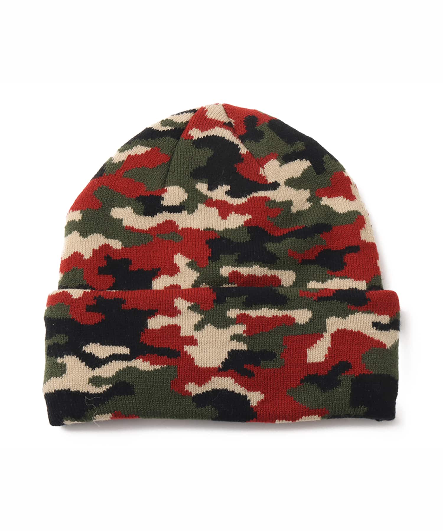 TOKYO23 x NBA Logo Knit Beanie CAMOUFLAGEの画像