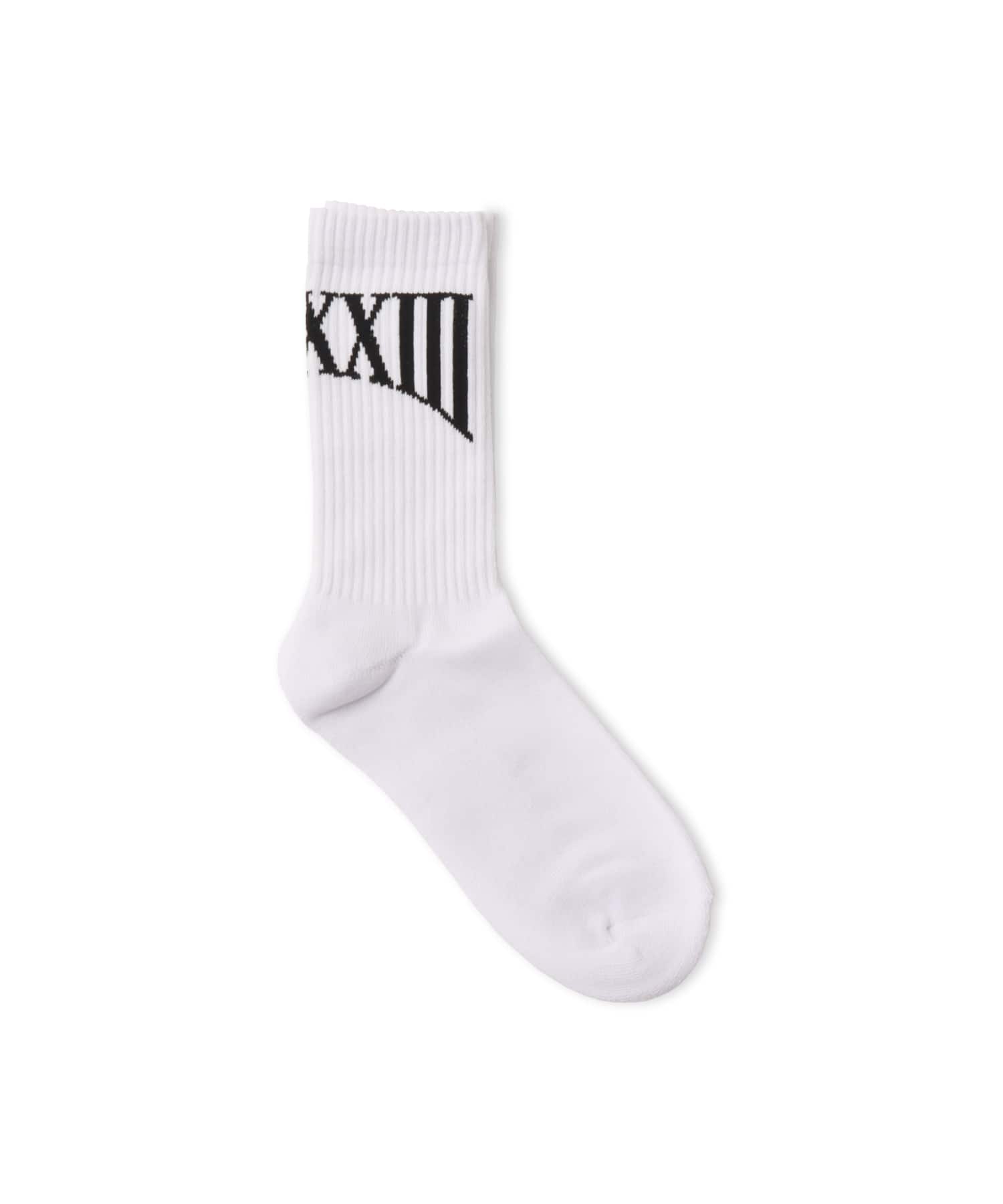 TOKYO 23 Arch Logo Socks WHITEの画像