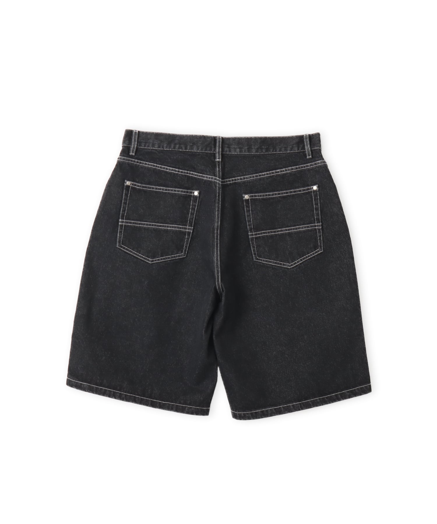 TOKYO 23 Baggy Denim Short Pants BLACKの画像