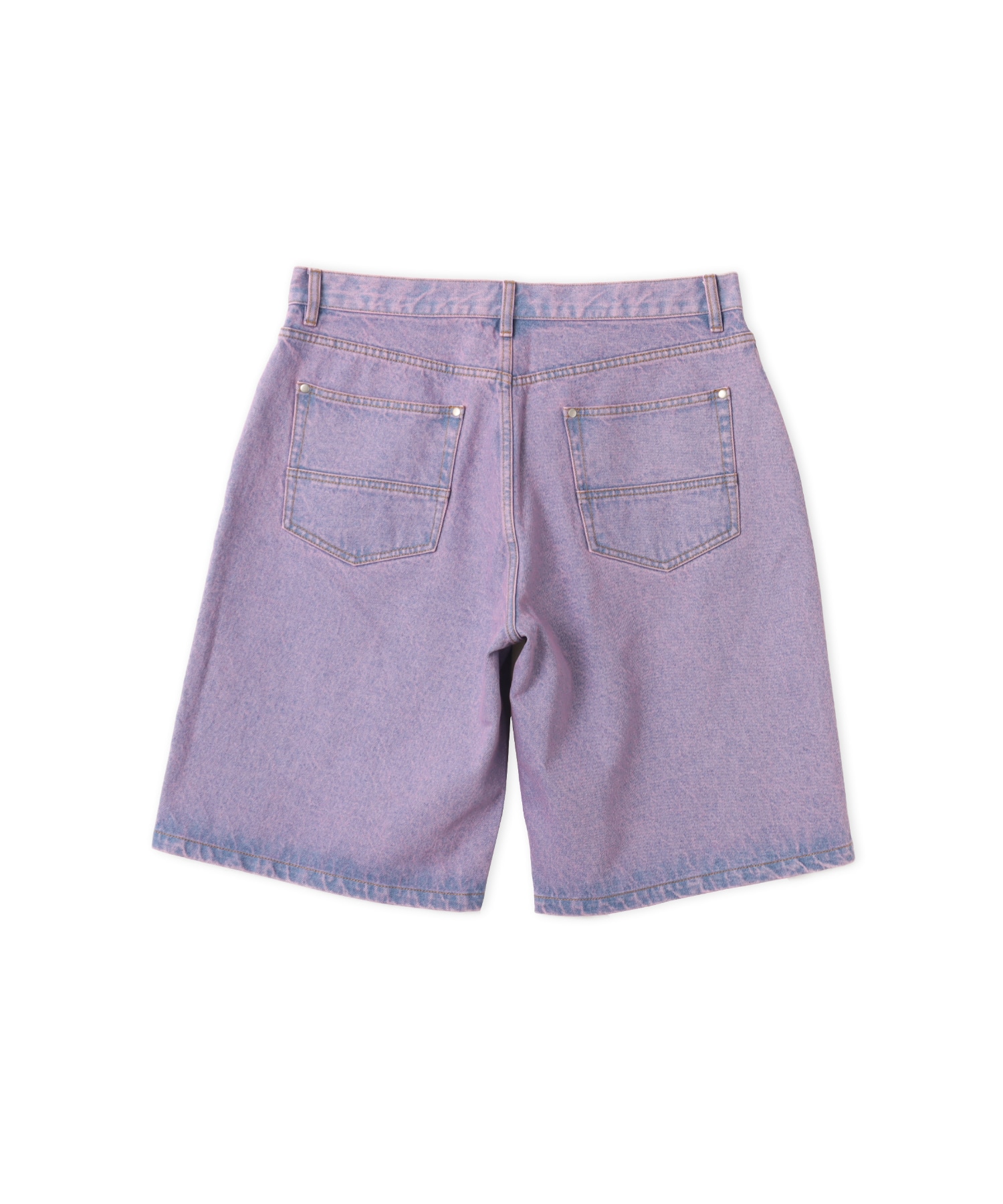 TOKYO 23 Baggy Denim Short Pants PINKの画像
