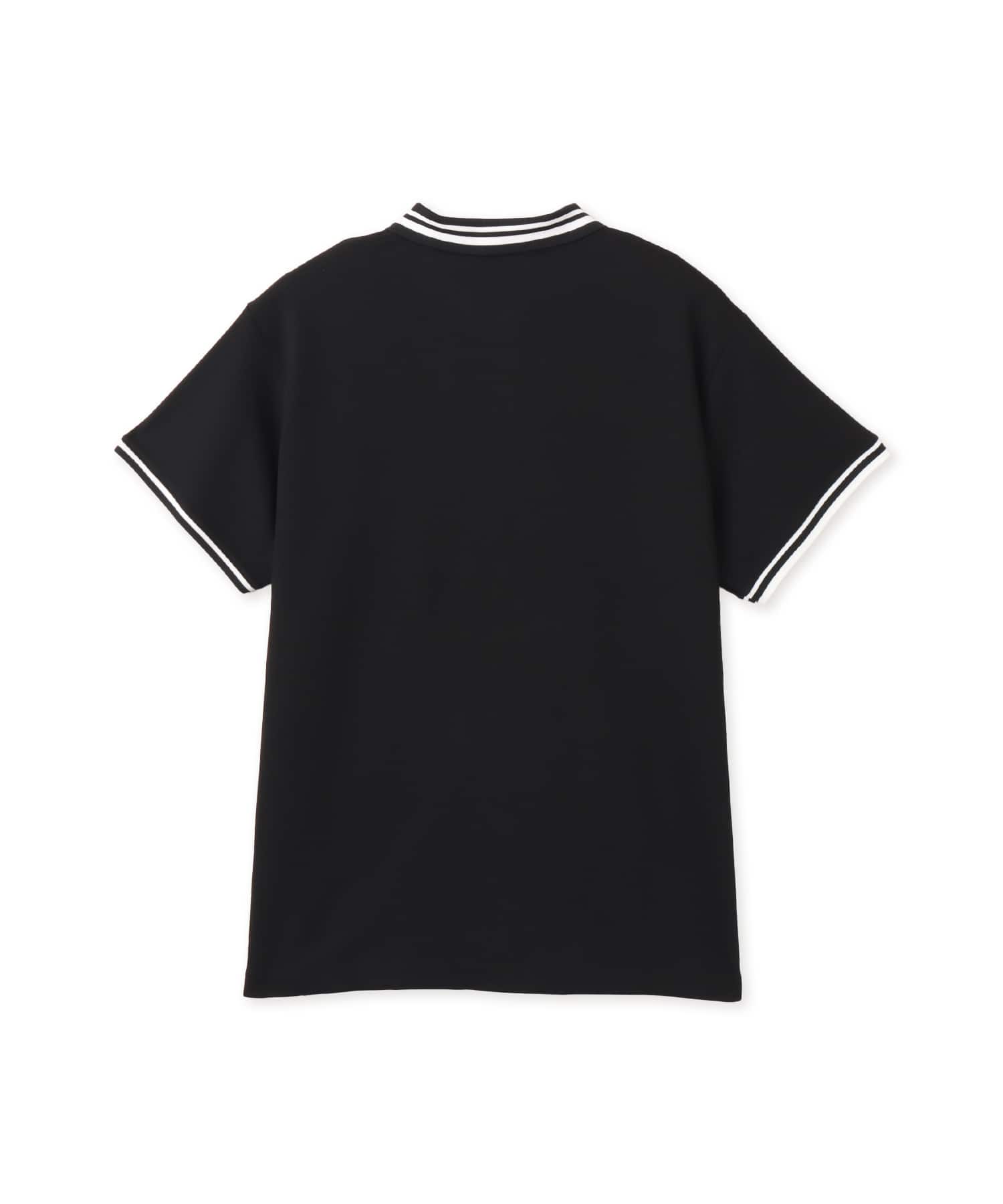 TOKYO 23 Panelled Polo Shirt BLACKの画像