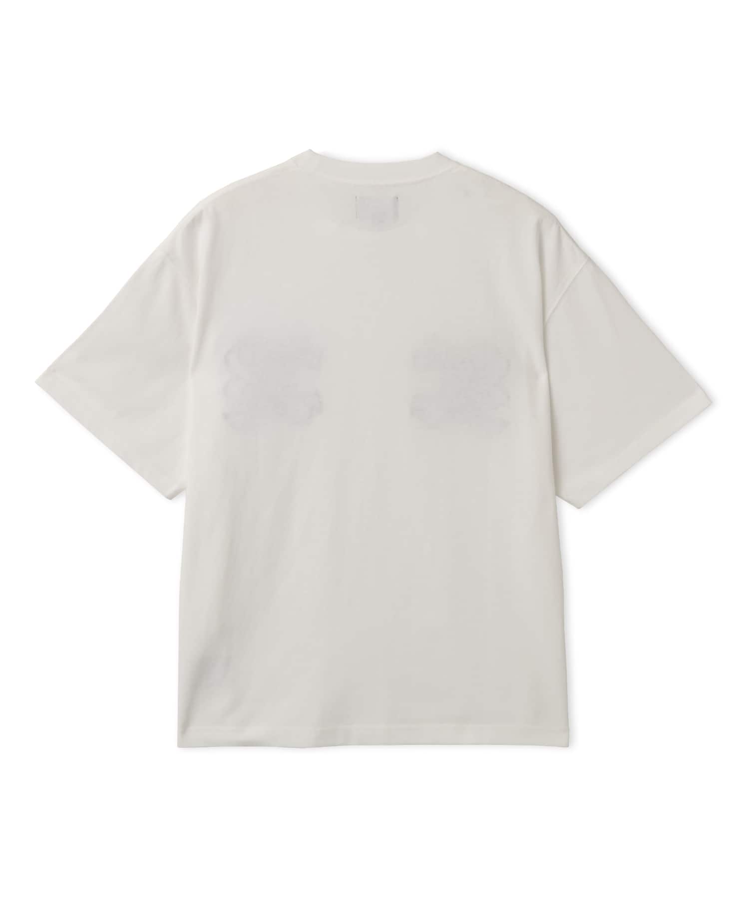 TOKYO23 Sleeve Line Patch Logo T-shirt WHITEの画像