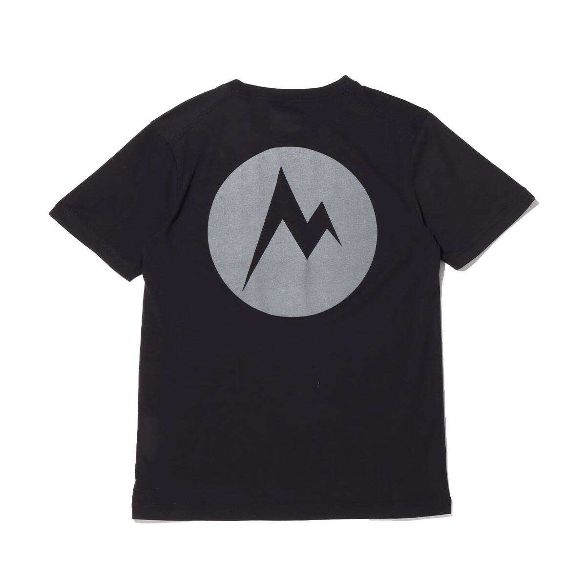 Marmot BIG DOT-M H/S CREW BLACK 20SP-Iの画像