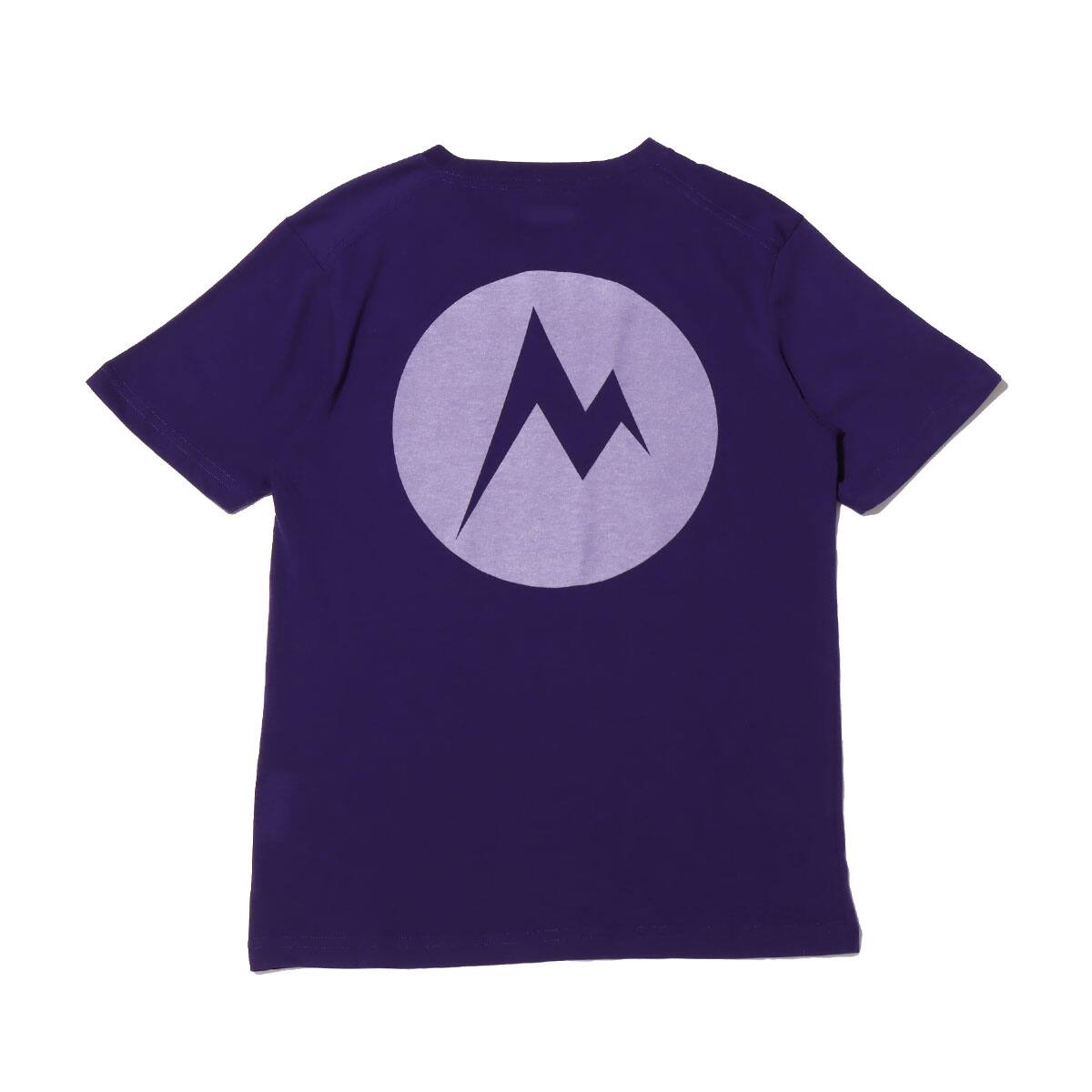 Marmot BIG DOT-M H/S CREW PURPLE 20SP-Iの画像