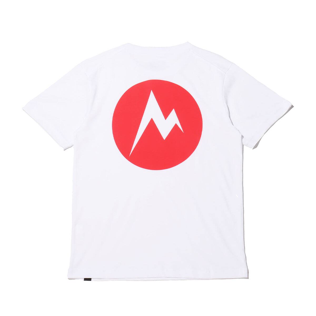 Marmot BIG DOT-M H/S CREW WHITE 20SP-Iの画像