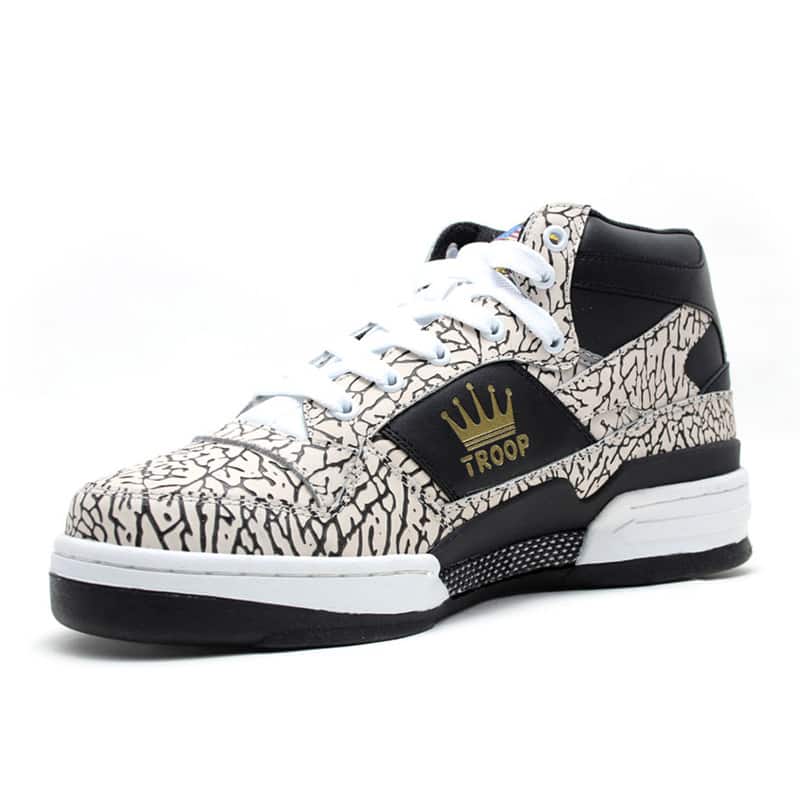 TROOP PRO EDITION MID  WHITE/PBLACK/GOLDの画像