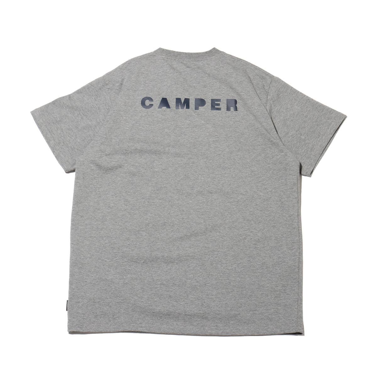 snow peak SNOWPEAKER T-Shirt CAMPER M.greyの画像