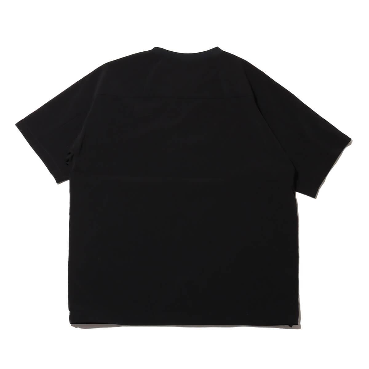 snow peak Breathable Quick Dry T-Shirt Blackの画像