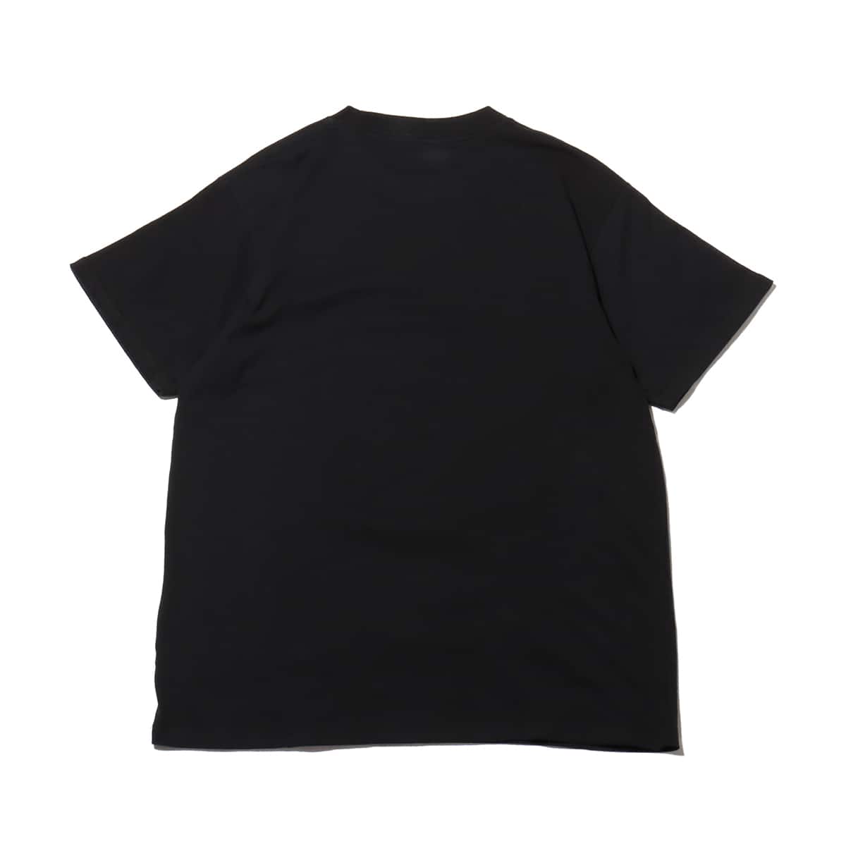 snow peak Soft Cotton Logo Short Sleeve T-Shirt Black