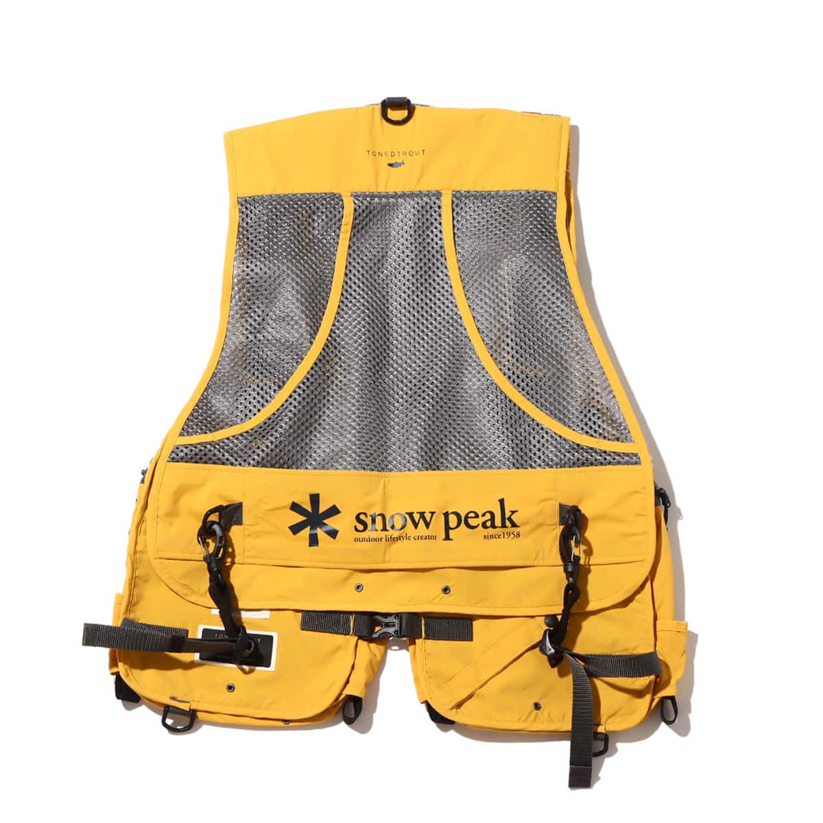 snow peak Game Vest Mustard 23SP-Iの画像