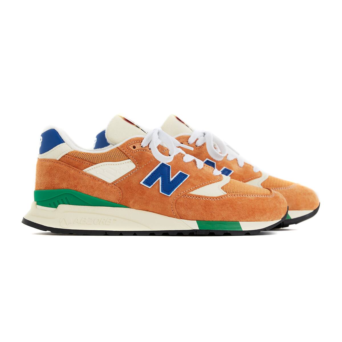 New Balance U998OB BEIGE/ORANGEの画像
