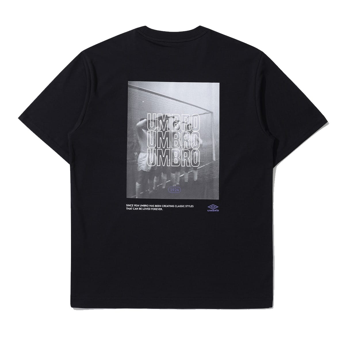 UMBRO SHORT SLEEVE SHIRT BLACK 23SU-Sの画像