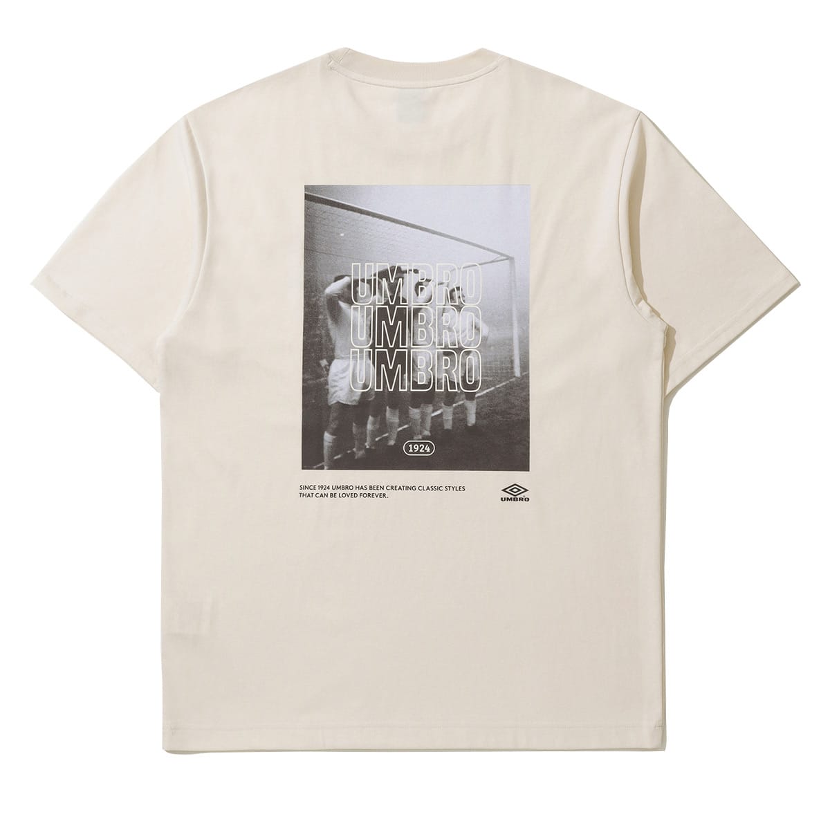 UMBRO SHORT SLEEVE SHIRT BEIGE 23SU-Sの画像