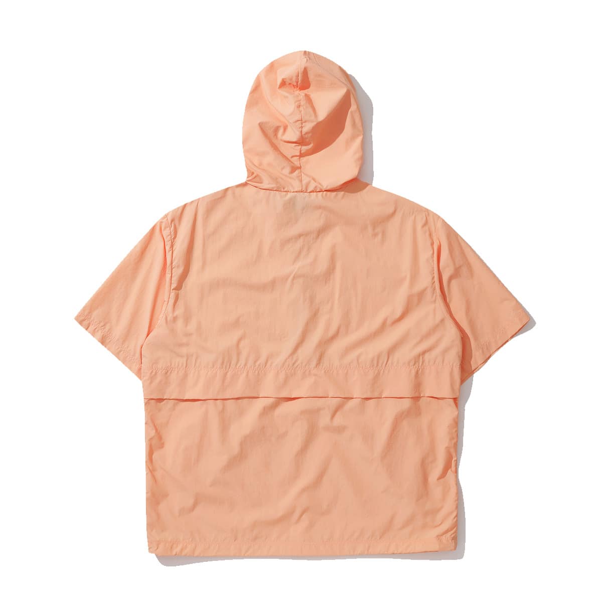 UMBRO SHORT SLEEVE HOODIE ANORAK ORANGE 23SU-Sの画像