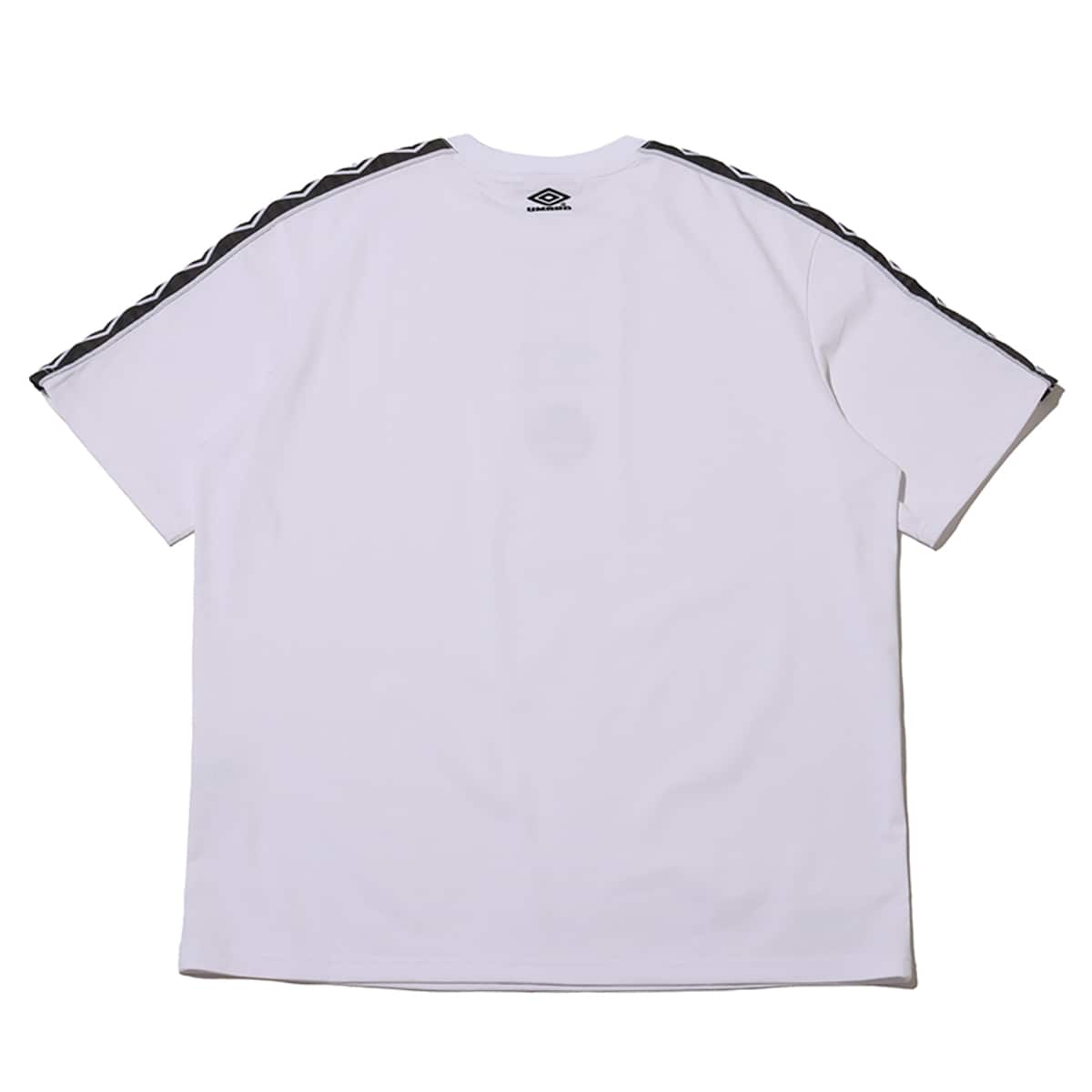 UMBRO SIDE TAPE OVERSIZED FIT SHORT SLEEVE SHIRT WHITE の画像